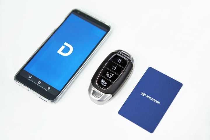 hyundai smartphone based key one image