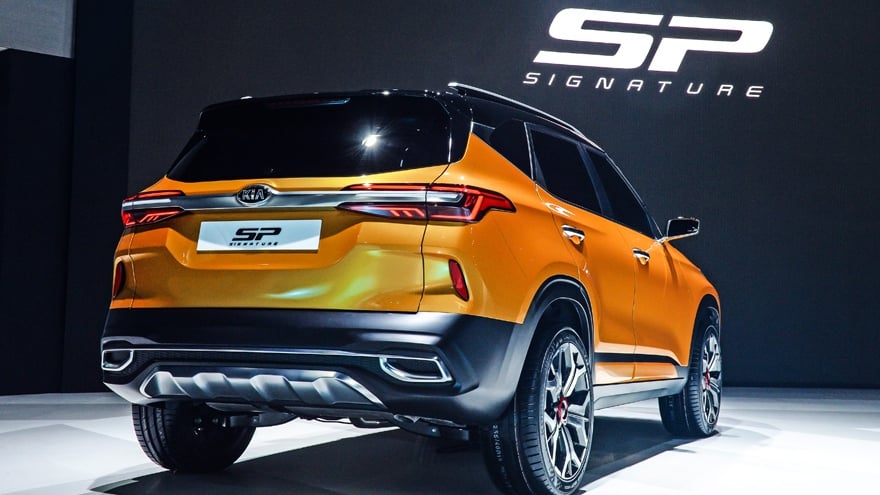 kia sp signature rear image