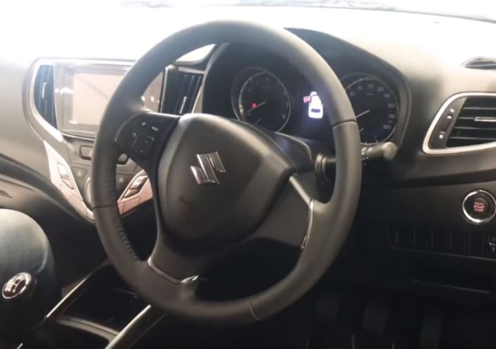 maruti baleno rs interiors image