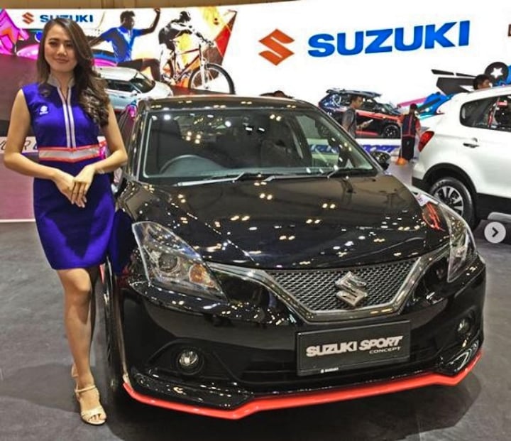 maruti baleno sport front image