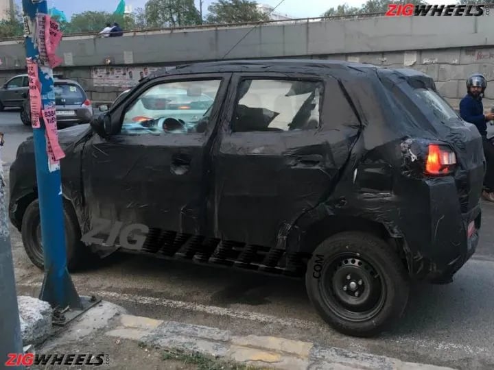 maruti micro-suv spy image