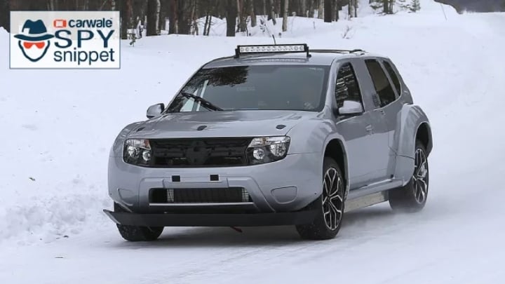 renault duster ev front image