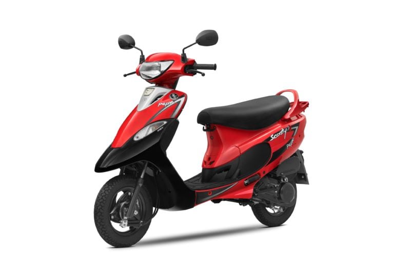 TVS Scooty Pep+ is now available in two new colour options » Car Blog India
