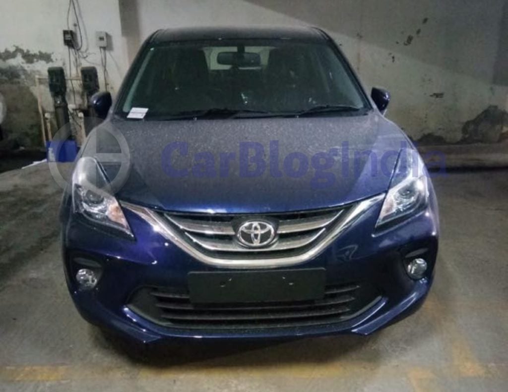 Spy shots of the Toyota Glanza