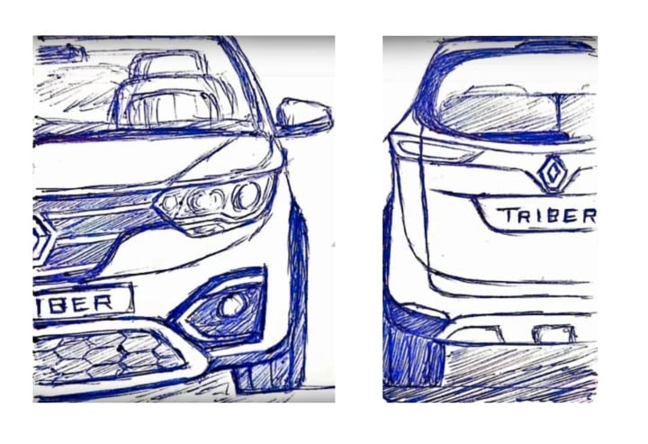 renault triber sketches fnb image