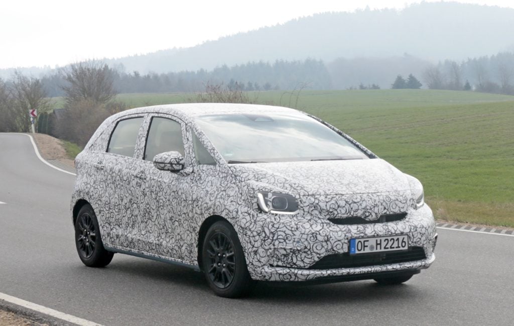 Next gen Honda Jazz Spy Shots