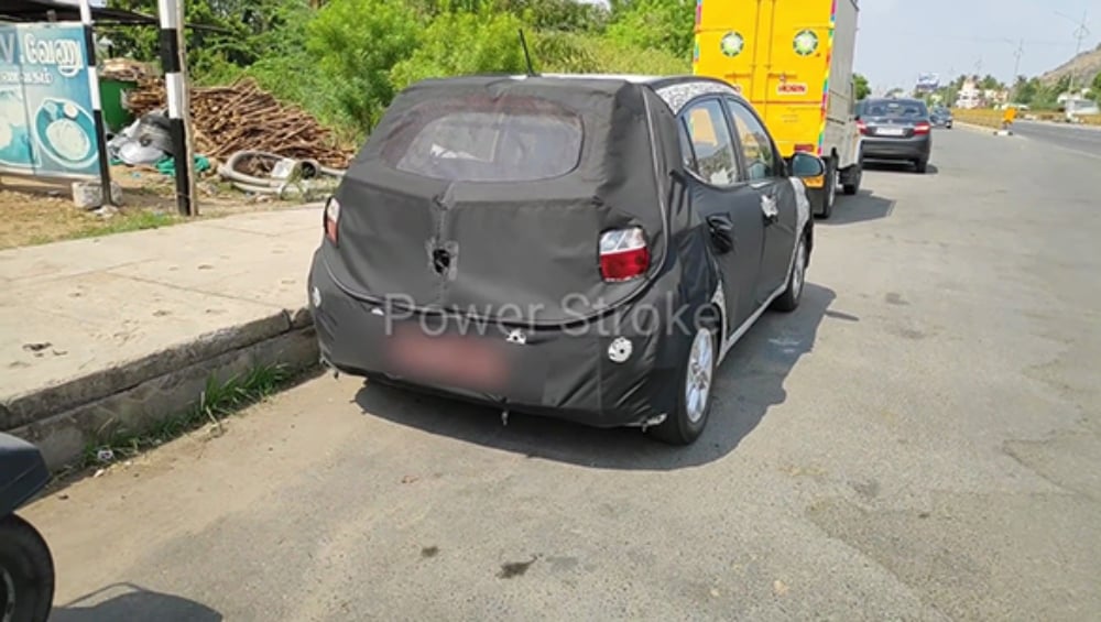 Next-gen Hyundai Grand i10 spotted testing