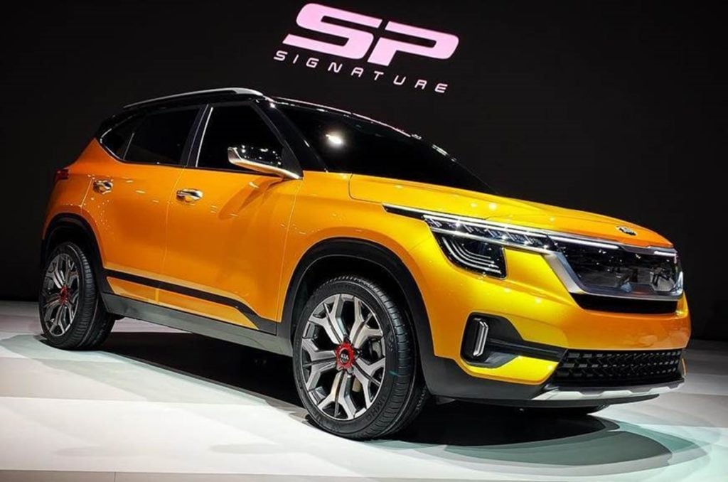 Kia SP Signature Concept showcased at the 2019 Seoul Motor Show