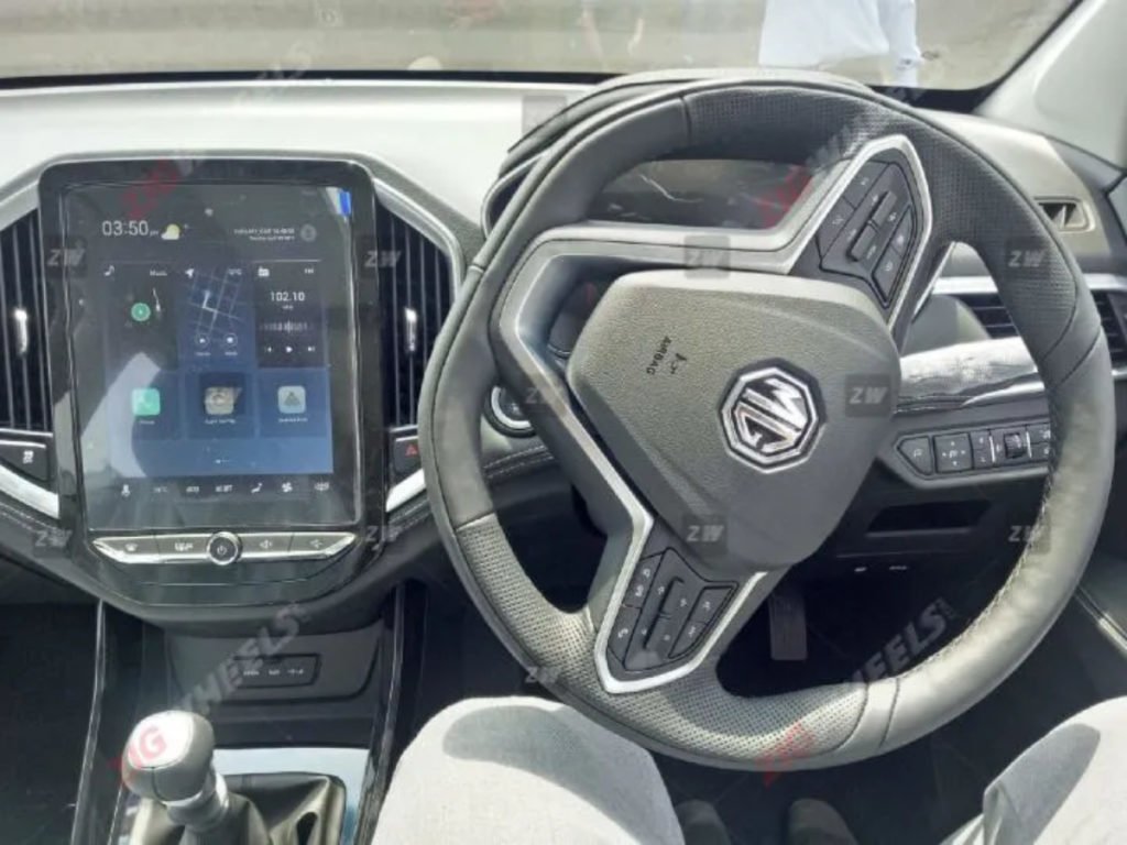 MG Hector interior