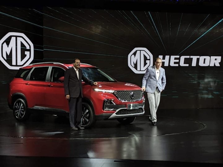 7seater MG Hector launch confirmed for early 2020 » Car Blog India