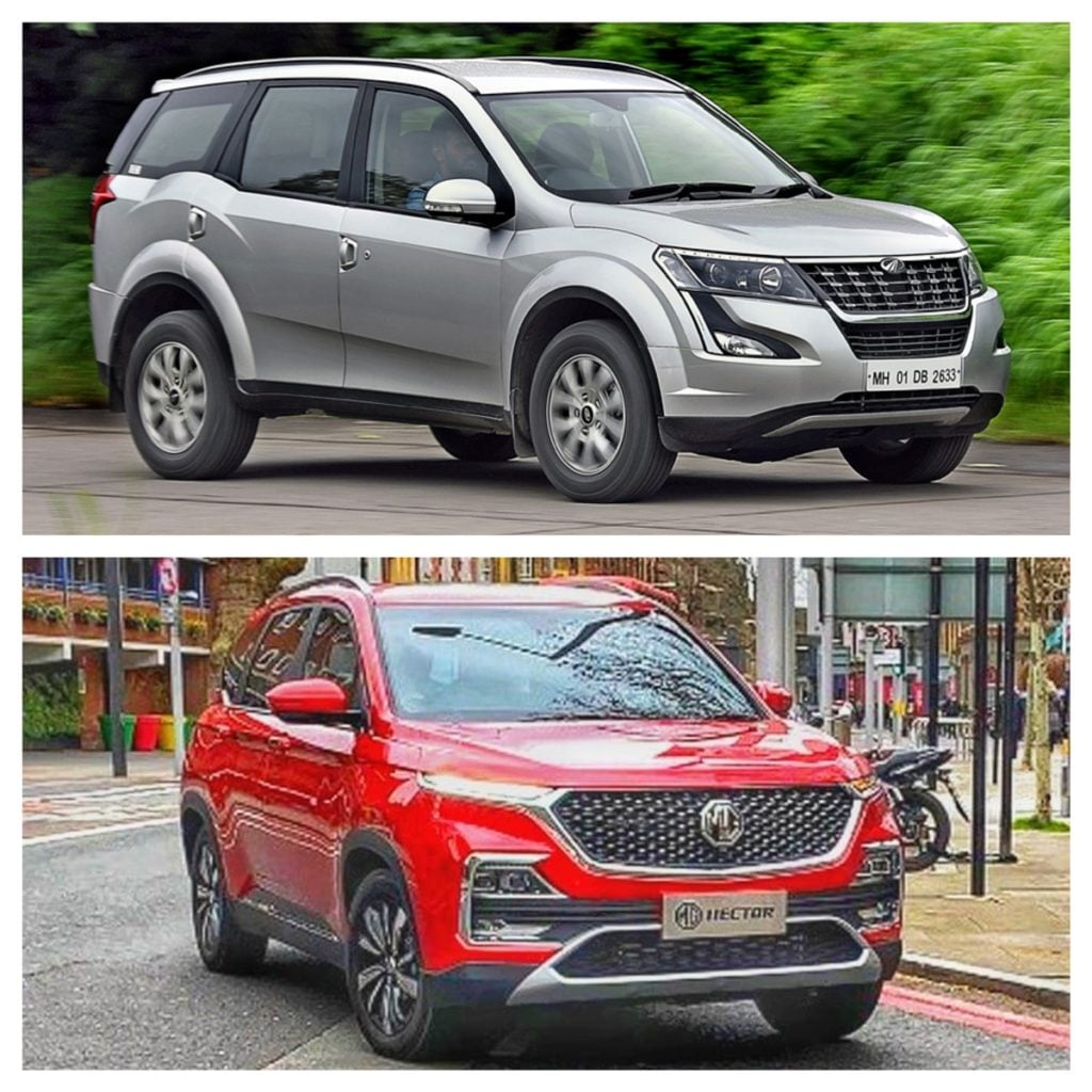 MG Hector vs Mahindra XUV500