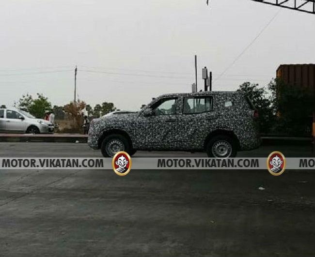 New Mahindra Scorpio side image