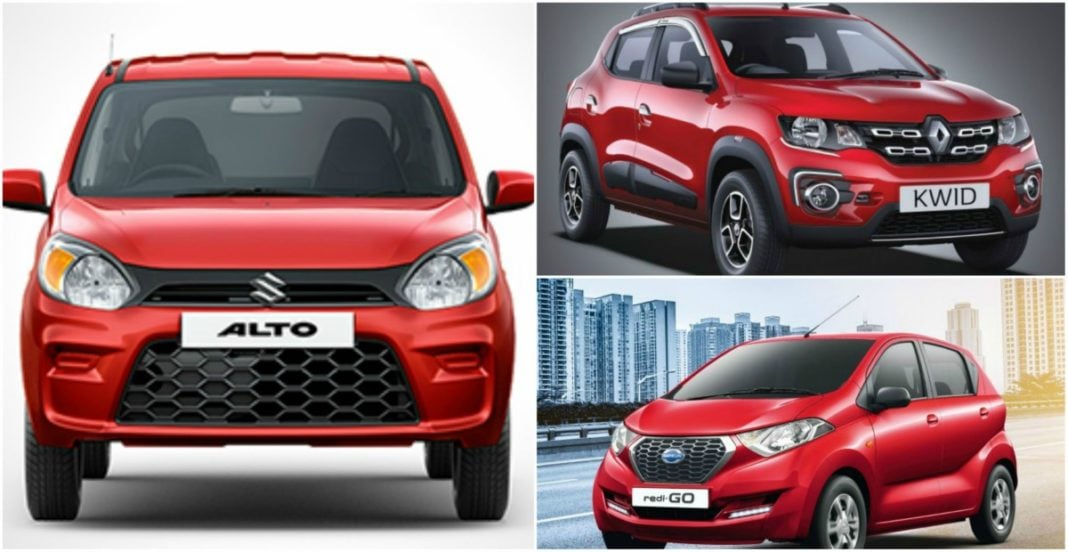Maruti Alto 800 facelift vs competition Engine, Dimensions & Price
