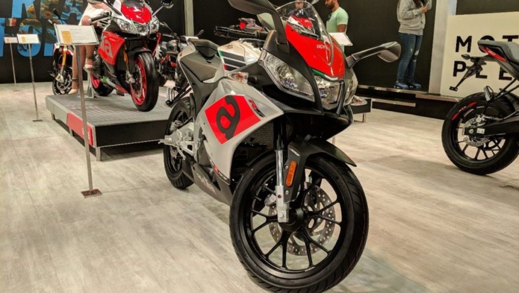 RS 150 showcased at the Auto Expo, 2018