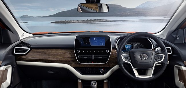 Tata Harrier infotainment system image