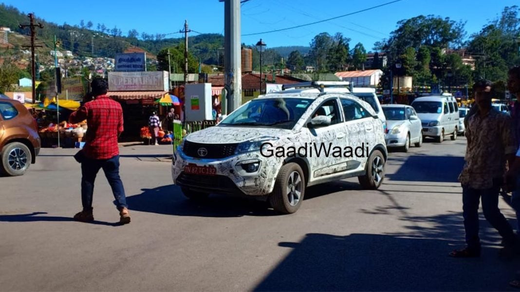 Tata Nexon spied image