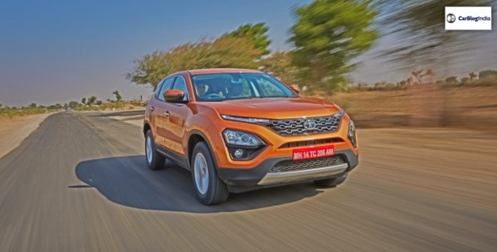 Tata Harrier June Sales Car Blog India Tata Harrier June Sales Image