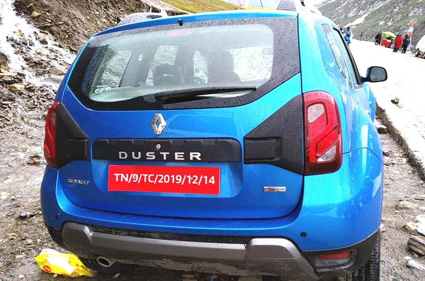 Renault Duster Facelift rear image