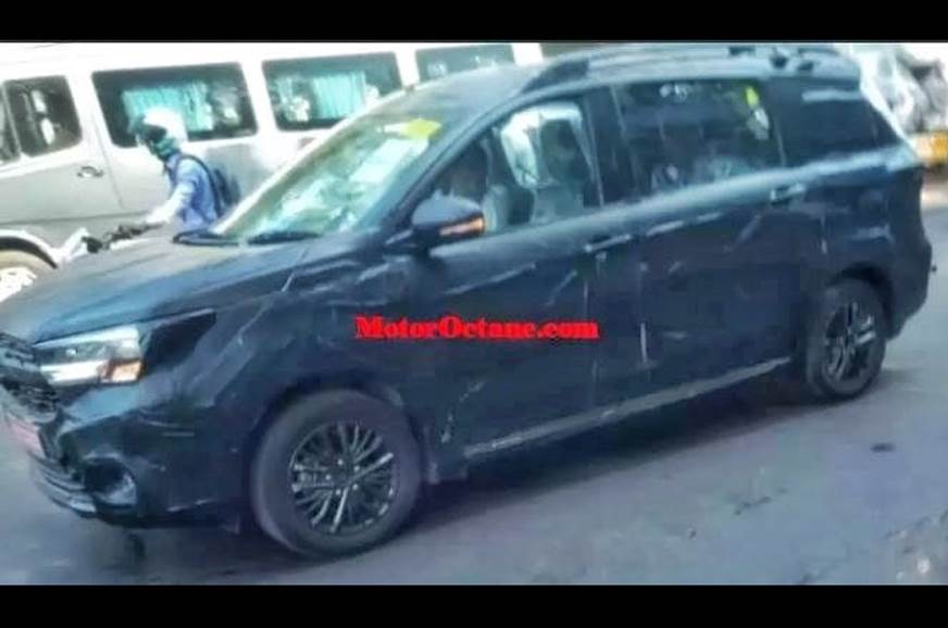 Maruti Suzuki Ertiga Cross Spotted Testing in Pune