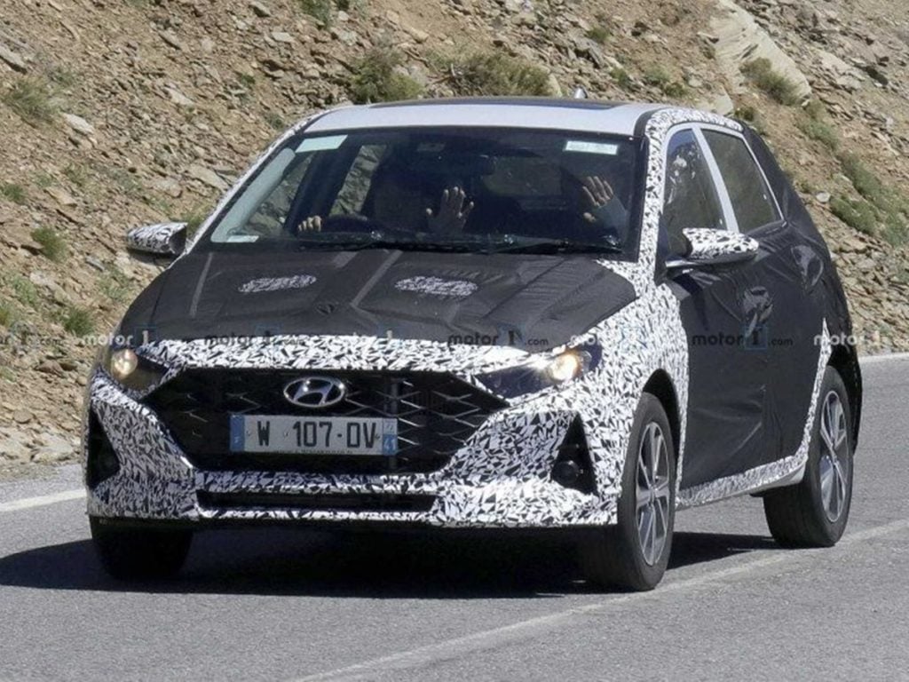 2020 Hyundai i20 Spotted testing in Europe