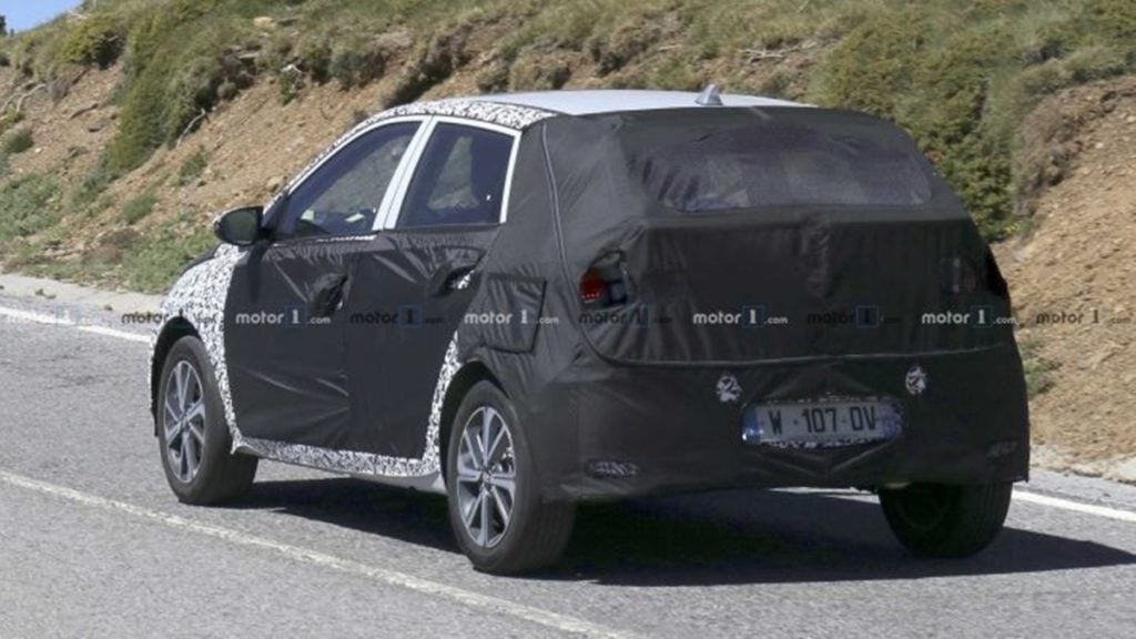 Next-gen Hyundai i20 rear