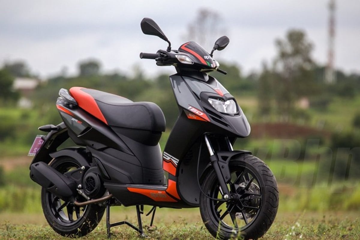 Aprilia SR150 and Other SRs To Get Bluetooth Speedometer Console