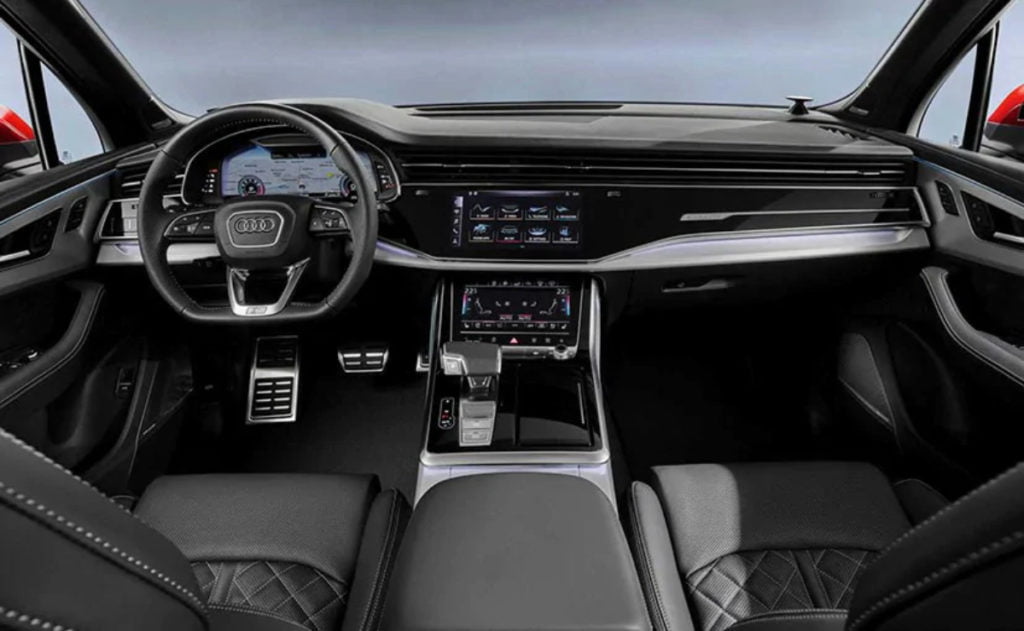 Audi Q7 facelift interiors