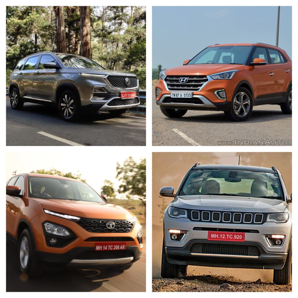 MG Hector price comparison with rivals