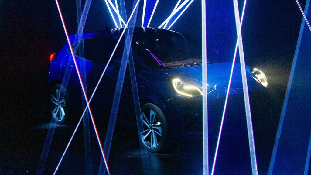 Ford Puma teased earlier this year