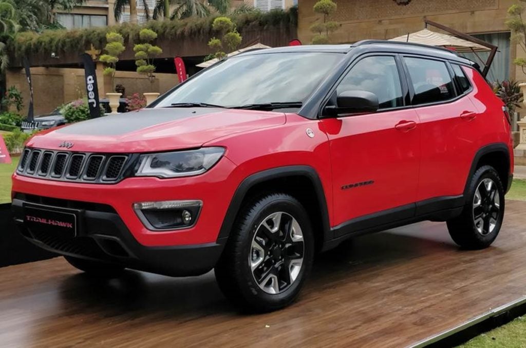 Jeep Compass Trailhawk at its unveiling