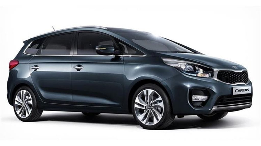 The new Kia MPV will sit below the Kia Carens in the brand's lineup