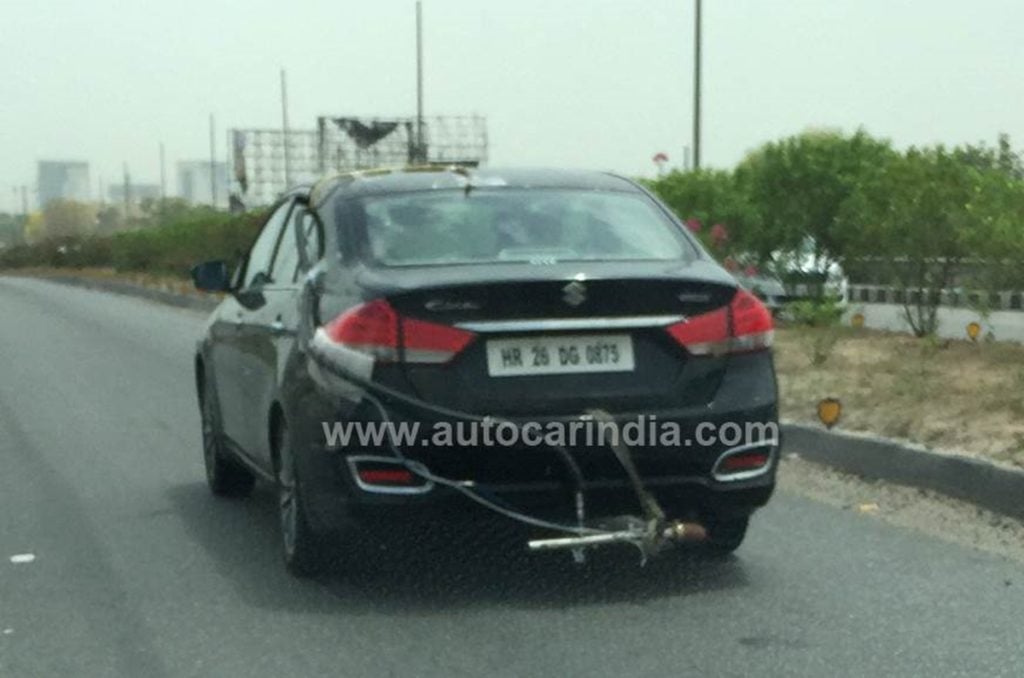 Maruti Suzuki Ciaz BS-VI Spotted Testing