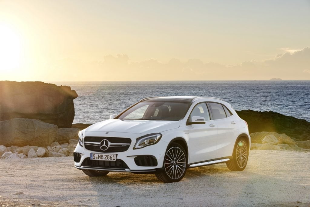 The new next-gen Mercedes-Benz GLA will debut at the Frankfurt Motor Show