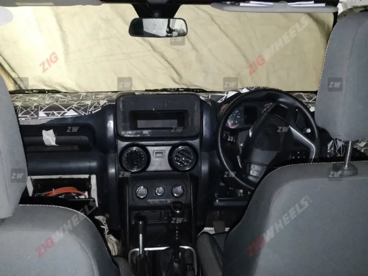 New Mahindra Thar Interiors image