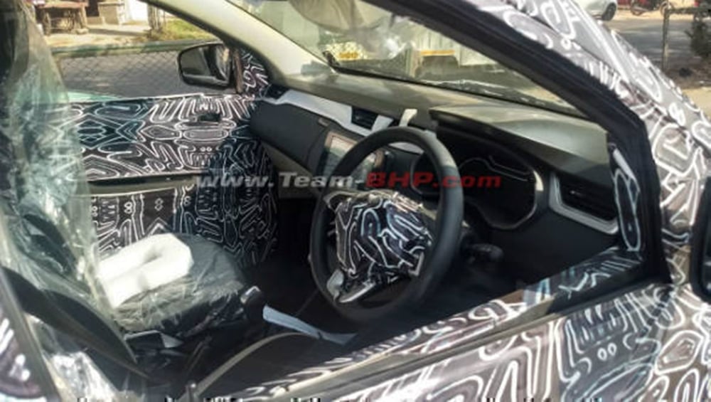 Renault Triber Interior Spied.