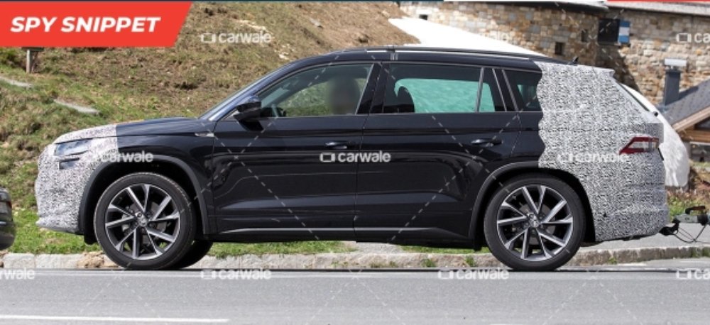 Kodiaq Facelift side profile﻿