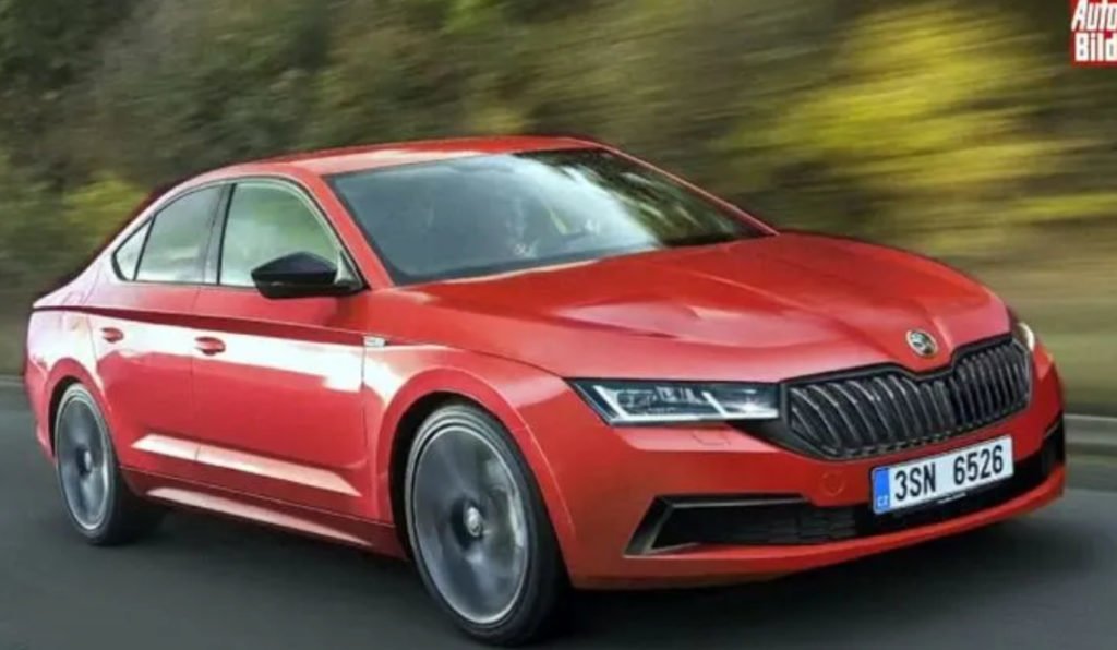 Next-gen Skoda Octavia Rendering