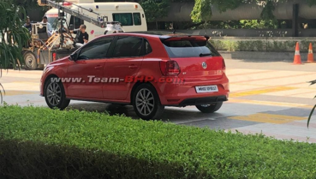 Volkswagen Polo facelift rear profile