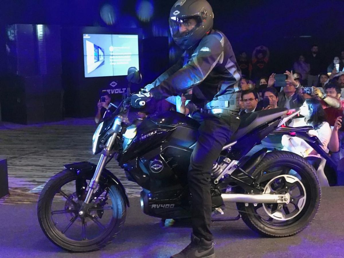 Revolt RV400 Electric Motorcycle 