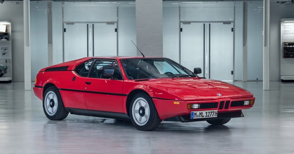 BMW M1 from 1978, the only standalone BMW M car