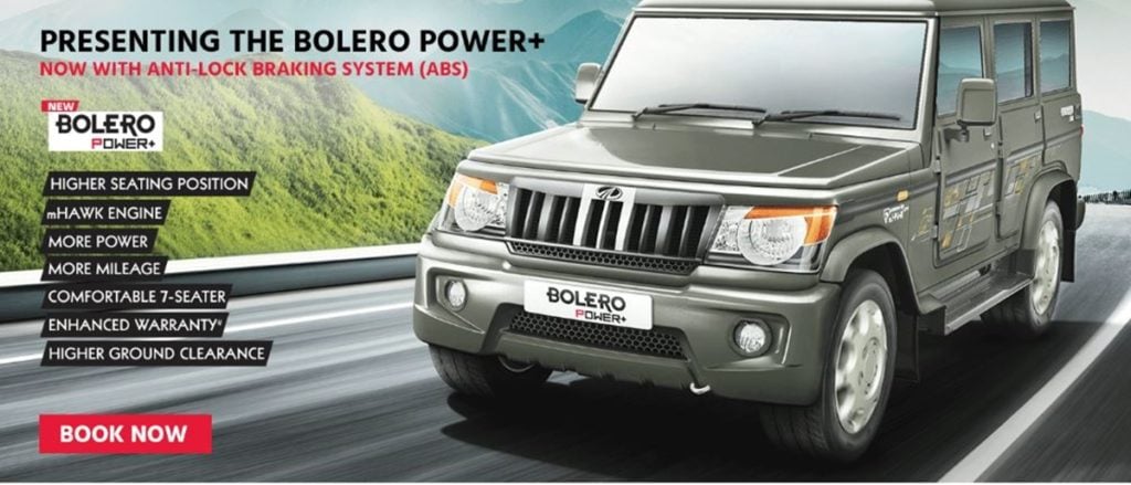 Mahindra Bolero Power Plus has been updated with ABS