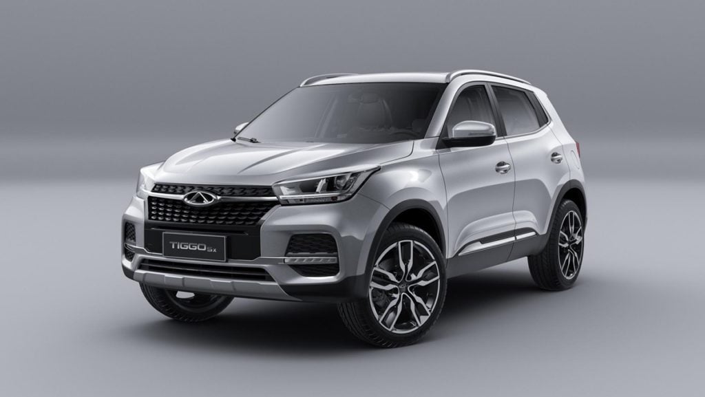 Chery Tiggo 5X - likely the SUV the Blackbird will be based on. 