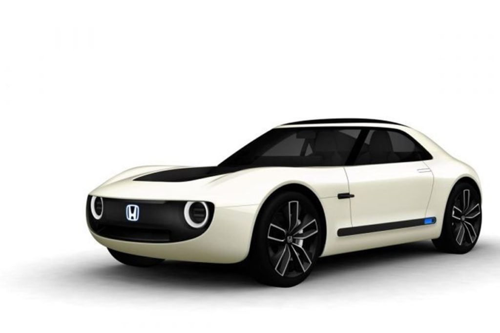 Honda Sports EV Concept showcased at the 2017 Tokyo Motor Show