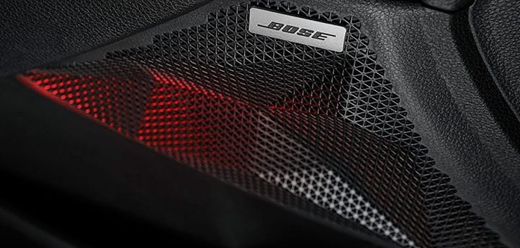 8-speaker Bose sound system