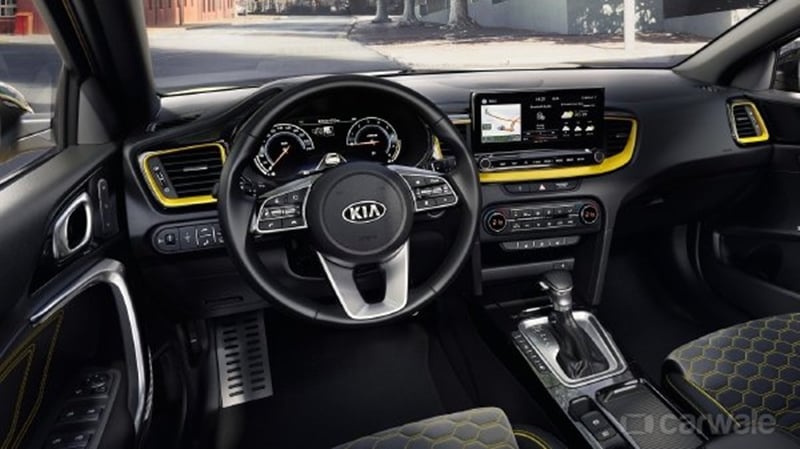 Kia XCeed's interiors