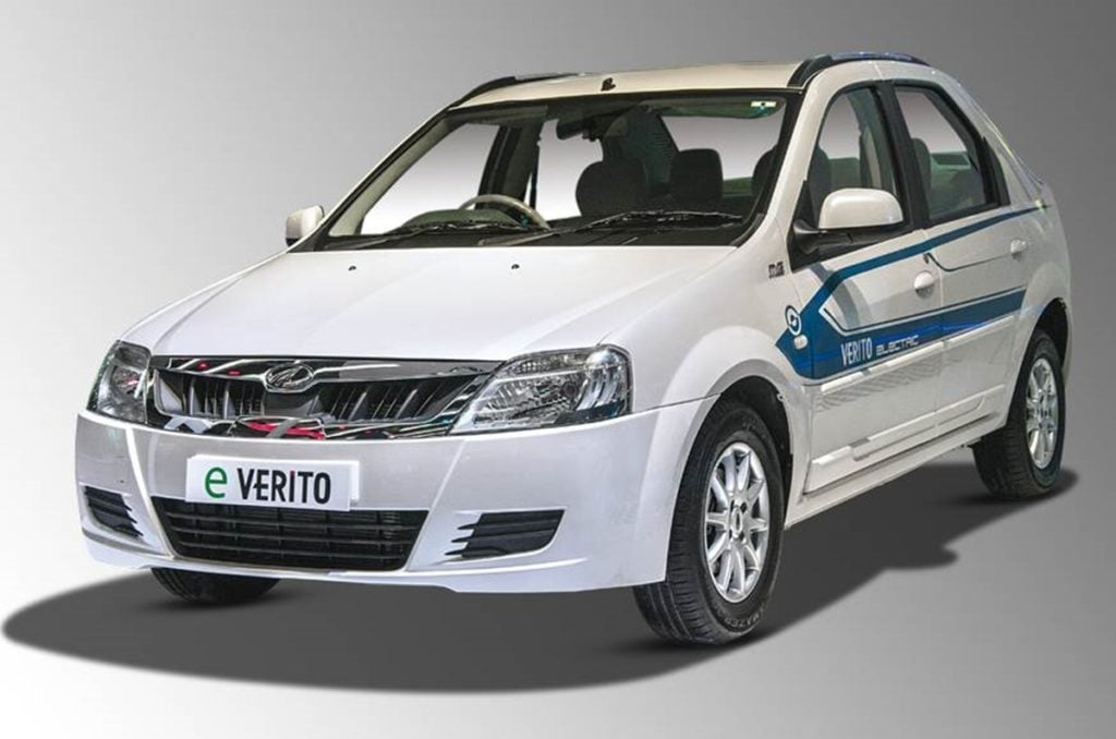 Mahindra e-Verito, one of the first electric vehicles in the country