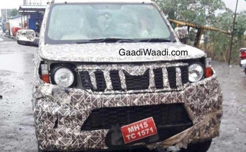 New 2020 Mahindra TUV300 spotted testing