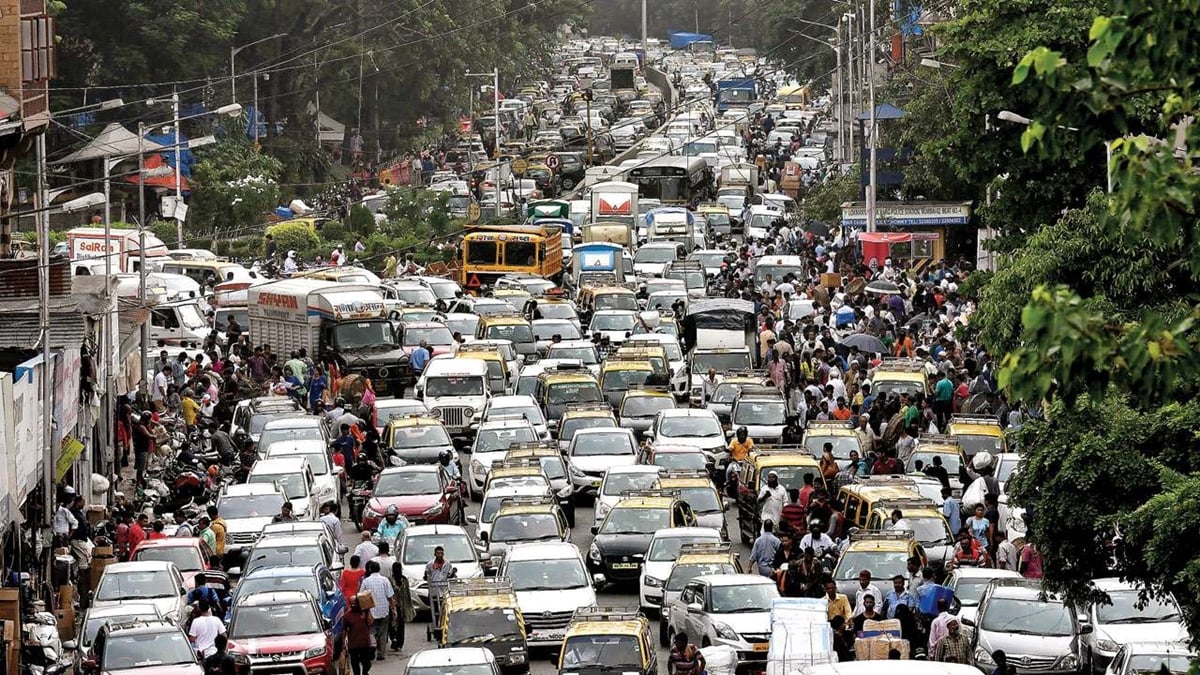 Image result for mumbai traffic