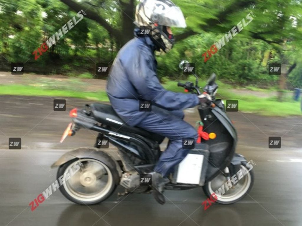 Peugeot E-Ludix electric scooter spotted testing in India