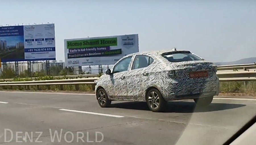 Tata Tigor Bs vi Car Blog India Bs vi Tata Tigor Spied Testing Again